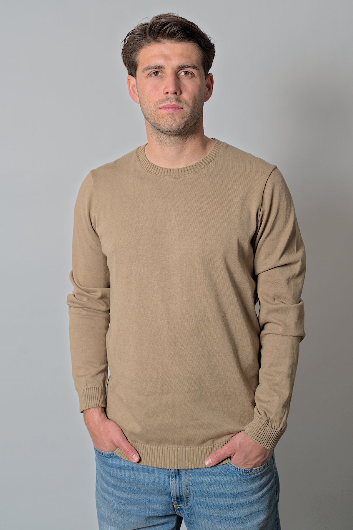 Pullover «Rimini» – sand – limitiert auf 10 Stück