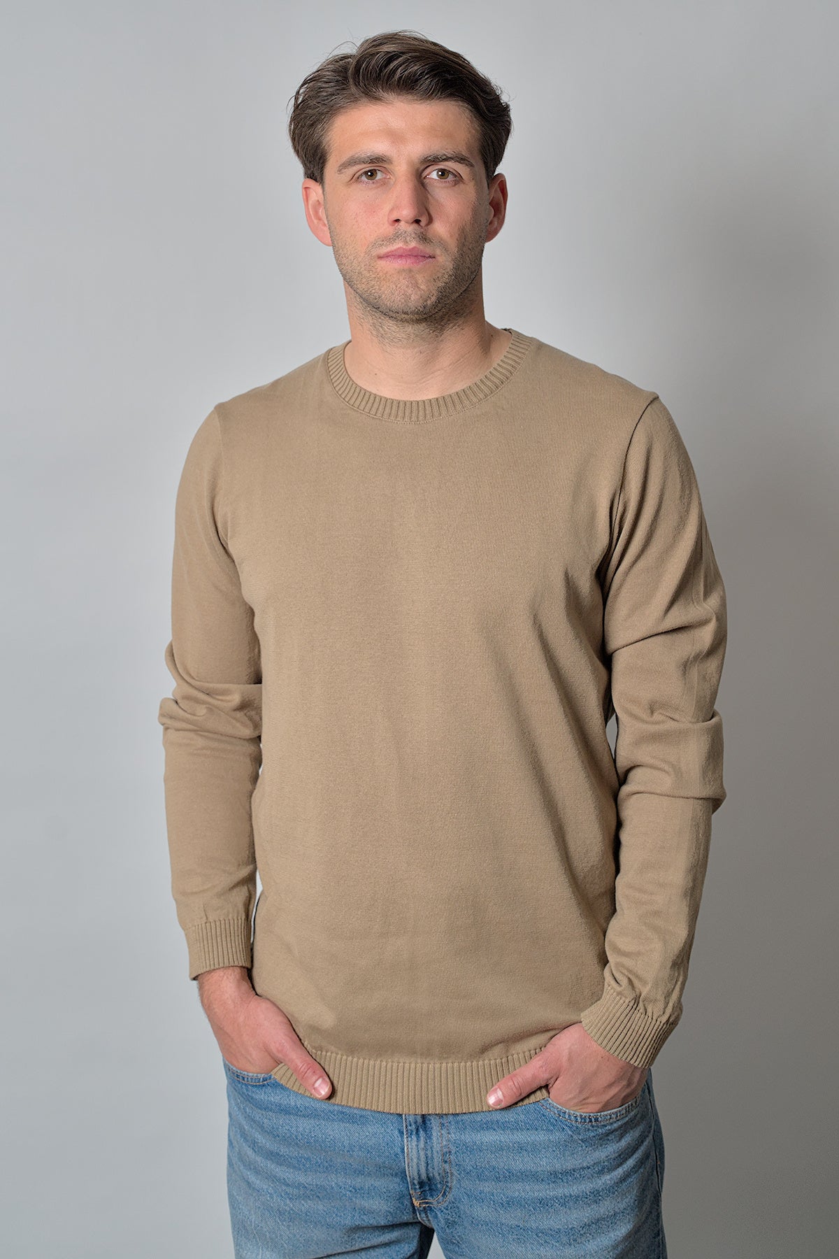 Pullover «Rimini» – sand – limitiert auf 10 Stück