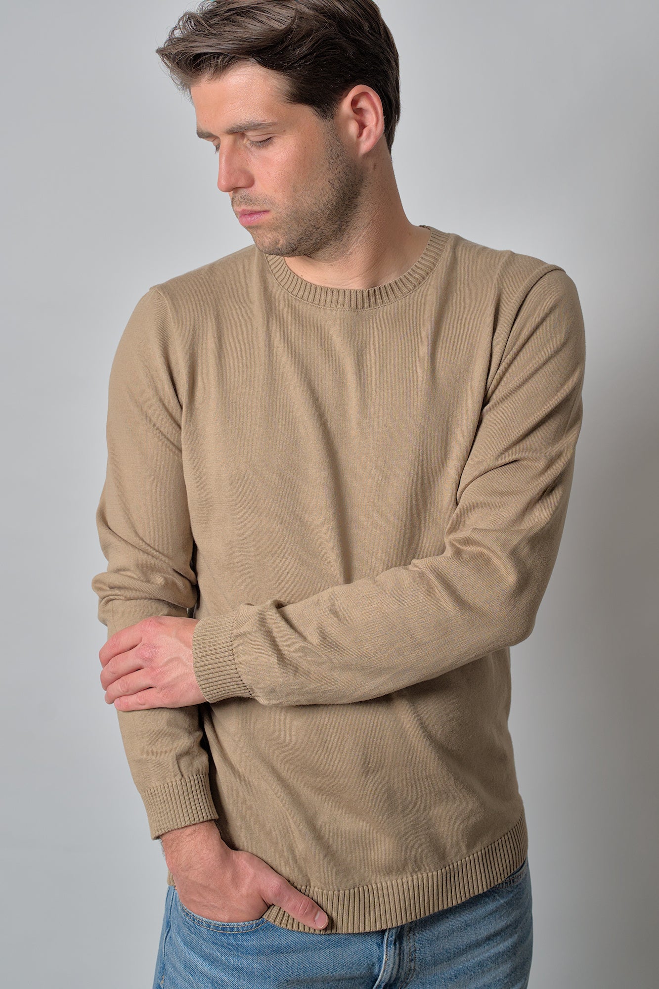 Pullover «Rimini» – sand – limitiert auf 10 Stück